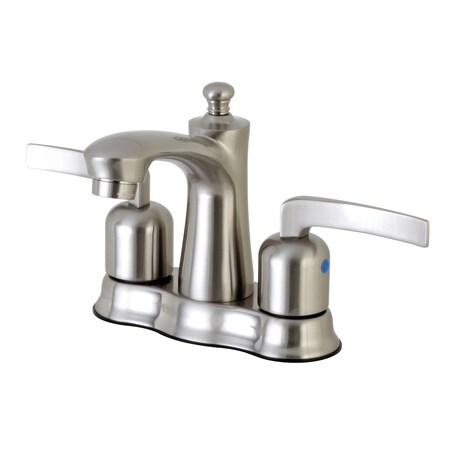 Kingston FB7618EFL 4-Inch Centerset Bathroom Faucet with Retail Pop-Up FB7618EFL